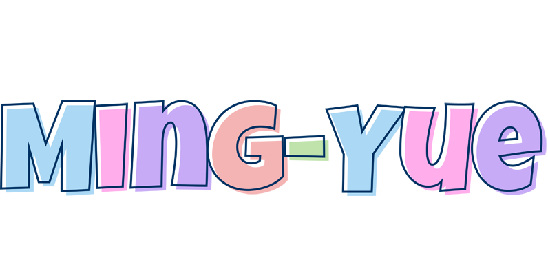 Ming-Yue pastel logo