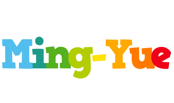 Ming-Yue rainbows logo