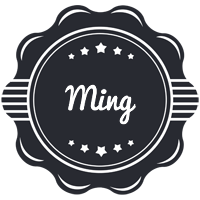 Ming badge logo