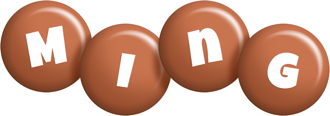 Ming candy-brown logo
