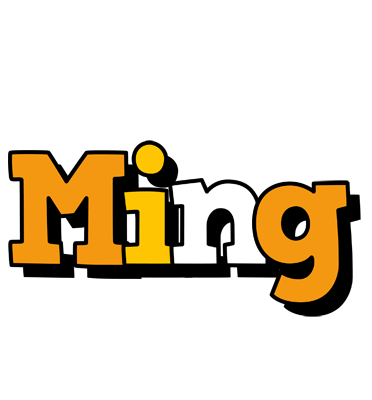 Ming cartoon logo