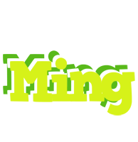 Ming citrus logo