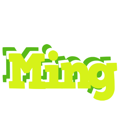 Ming citrus logo