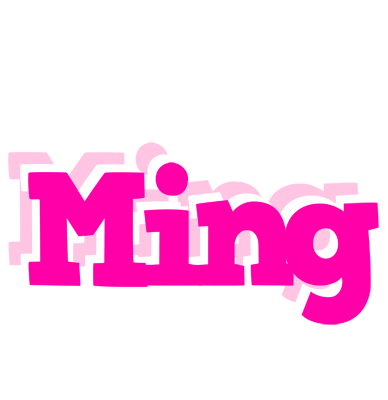 Ming dancing logo