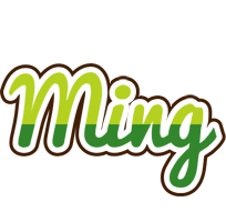 Ming golfing logo