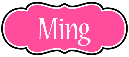 Ming invitation logo