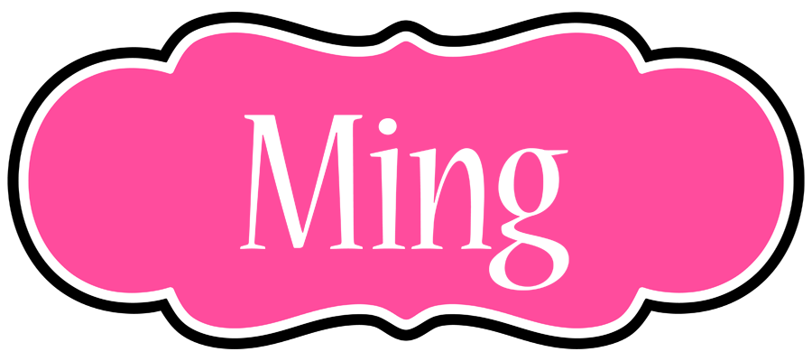 Ming invitation logo