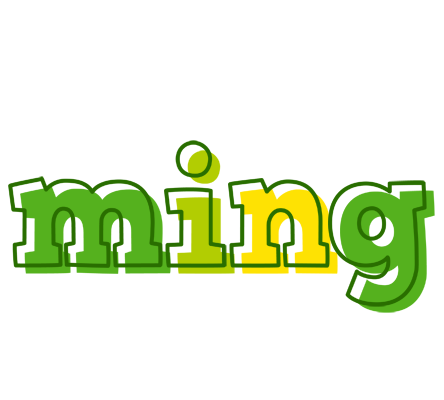 Ming juice logo