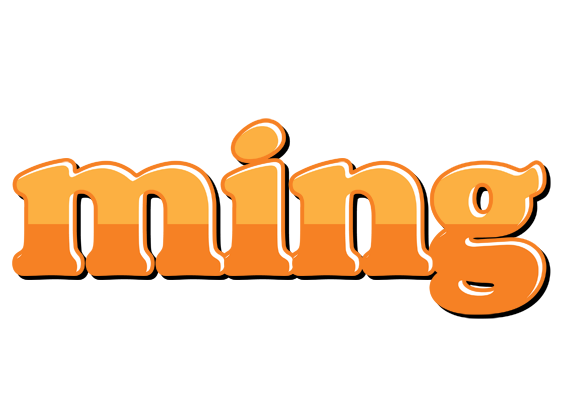 Ming orange logo