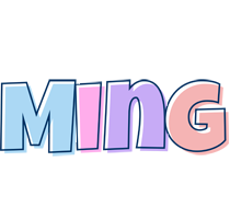 Ming pastel logo