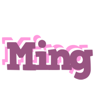 Ming relaxing logo