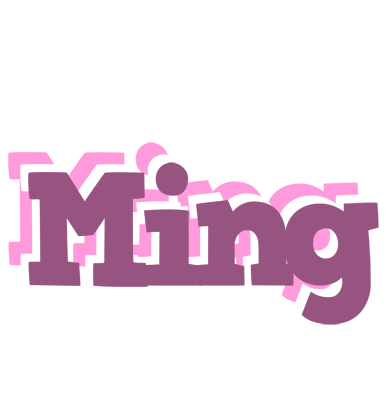 Ming relaxing logo