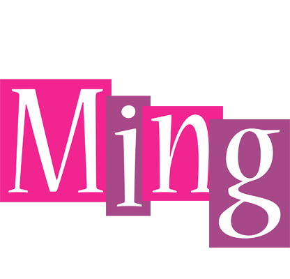 Ming whine logo