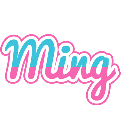 Ming woman logo