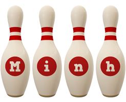 Minh bowling-pin logo