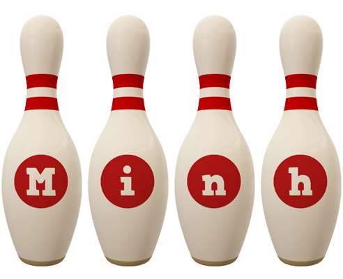 Minh bowling-pin logo