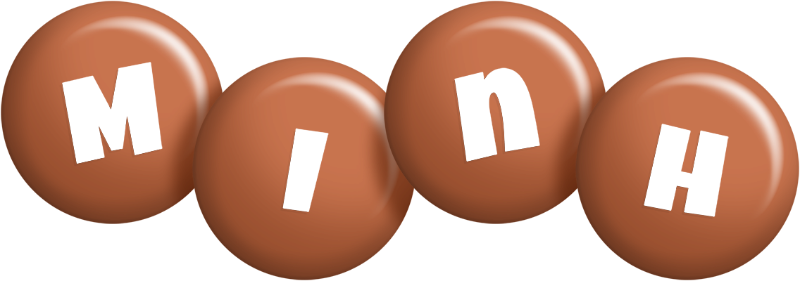 Minh candy-brown logo