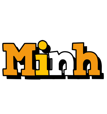 Minh cartoon logo