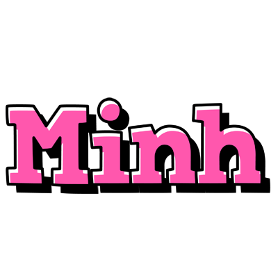 Minh girlish logo