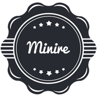 Minire badge logo