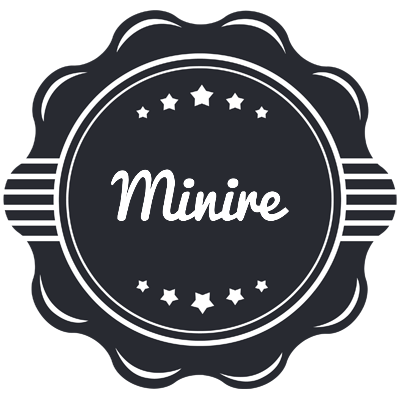 Minire badge logo
