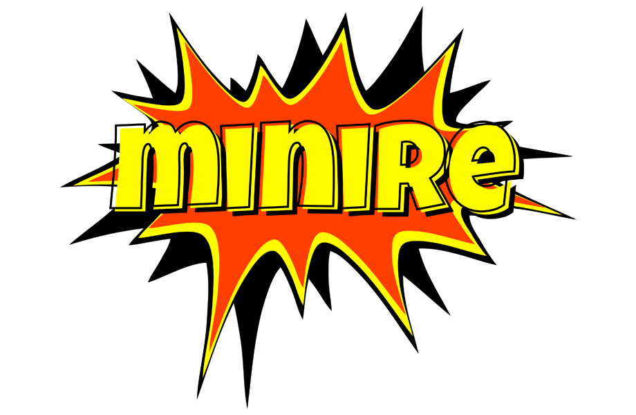 Minire bazinga logo