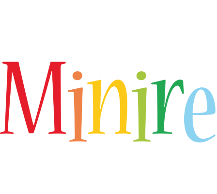 Minire birthday logo