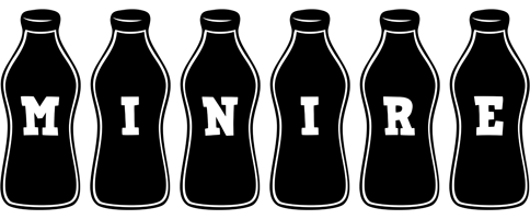 Minire bottle logo