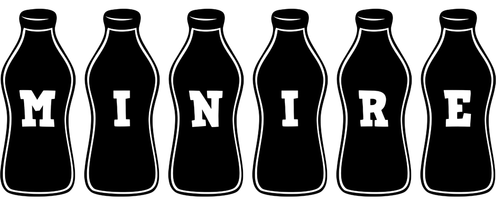 Minire bottle logo
