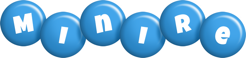 Minire candy-blue logo