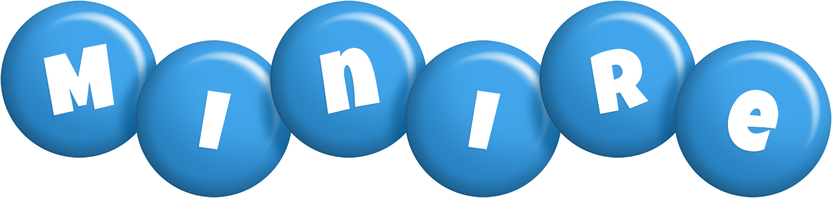 Minire candy-blue logo