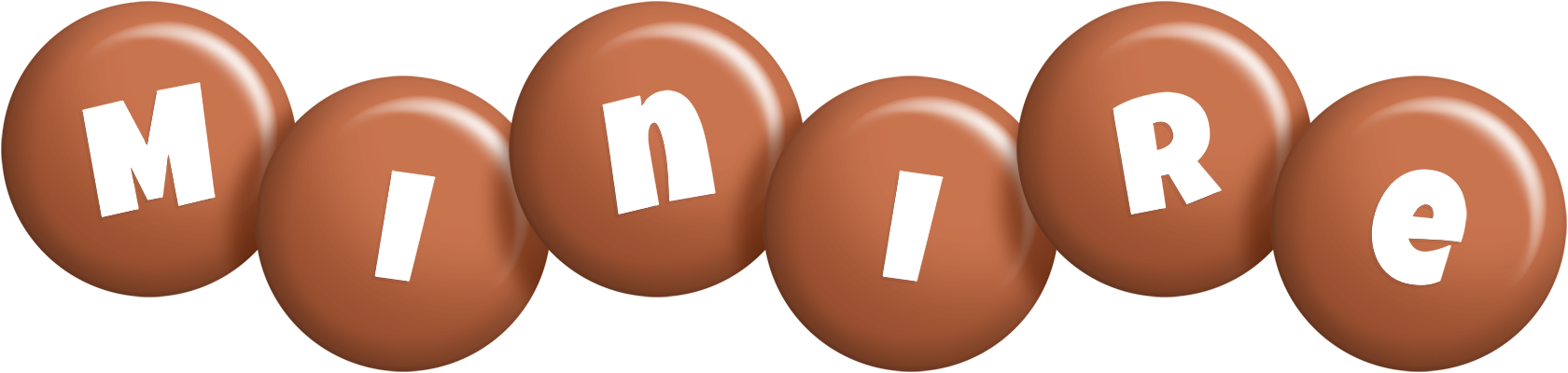 Minire candy-brown logo