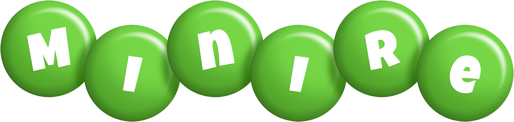 Minire candy-green logo