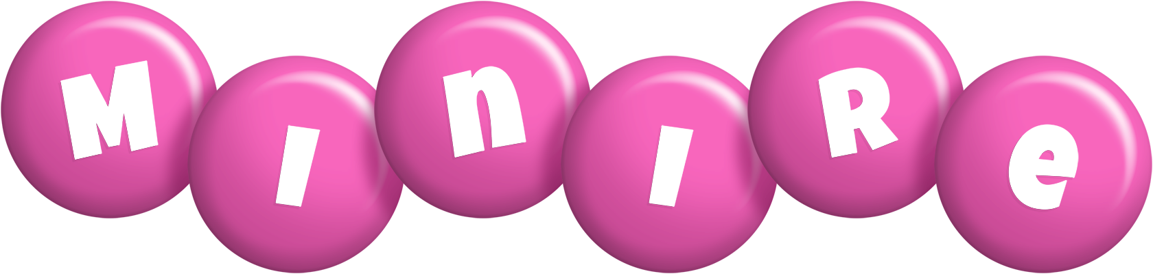 Minire candy-pink logo