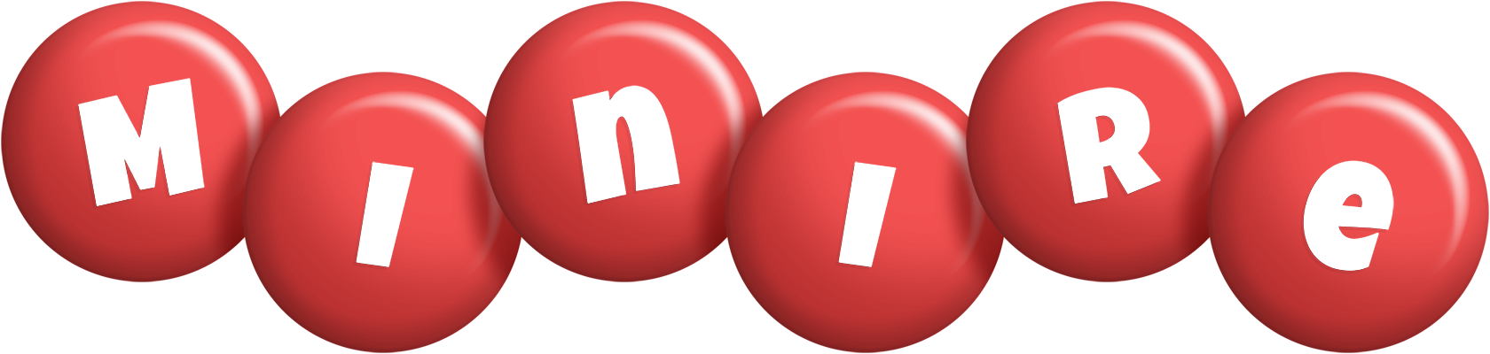 Minire candy-red logo