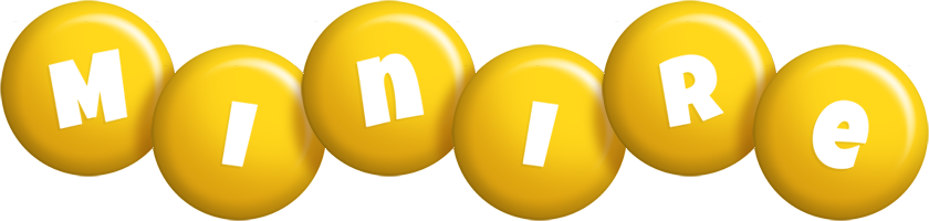 Minire candy-yellow logo