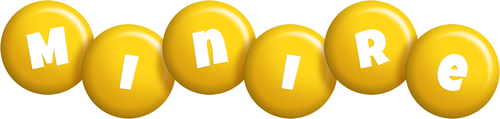 Minire candy-yellow logo