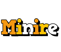 Minire cartoon logo