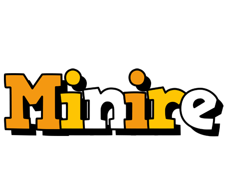Minire cartoon logo