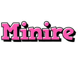 Minire girlish logo