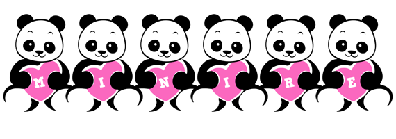 Minire love-panda logo