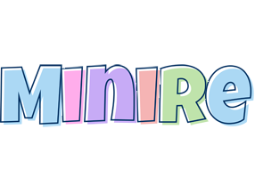 Minire pastel logo