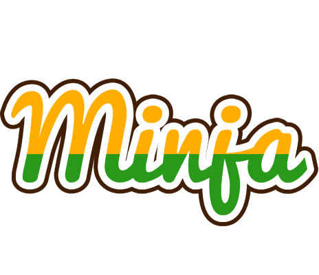 Minja banana logo