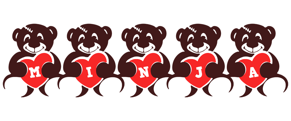 Minja bear logo