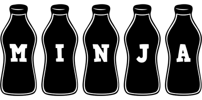 Minja bottle logo