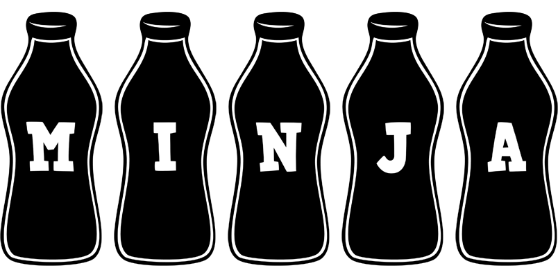 Minja bottle logo