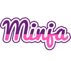 Minja cheerful logo