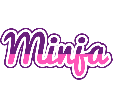 Minja cheerful logo