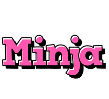 Minja girlish logo