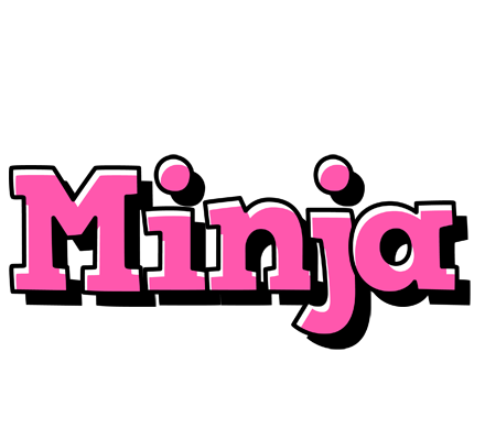 Minja girlish logo